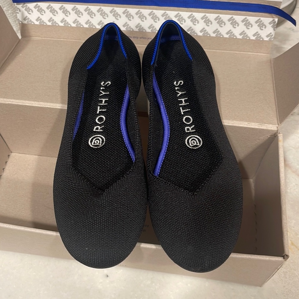 Rothy’s Black Flats - Size 7.5